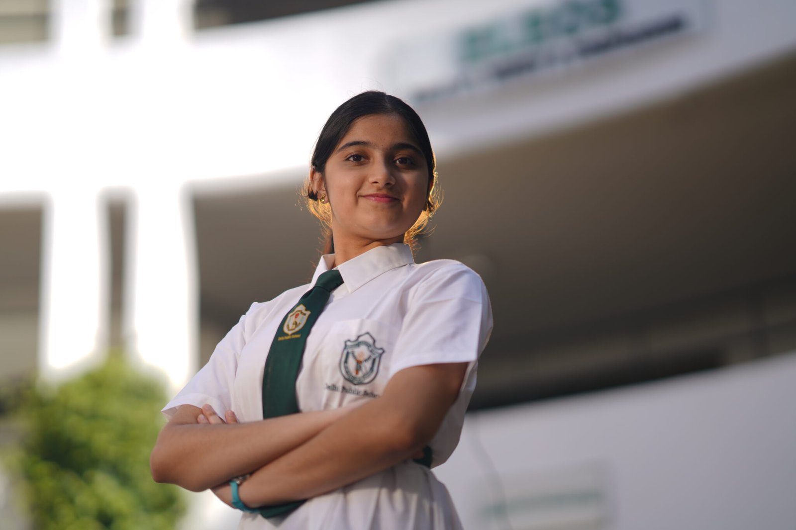 Students at Delhi Public School Patancheru