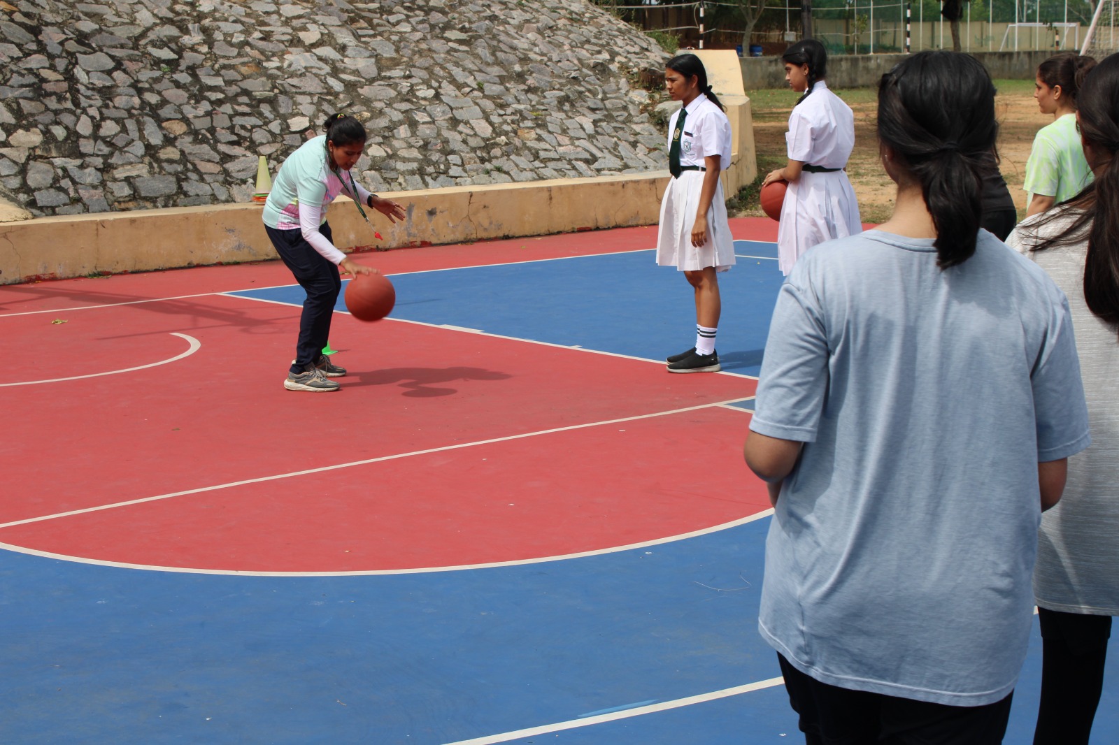 Basketball Court at DPS Patancheru
