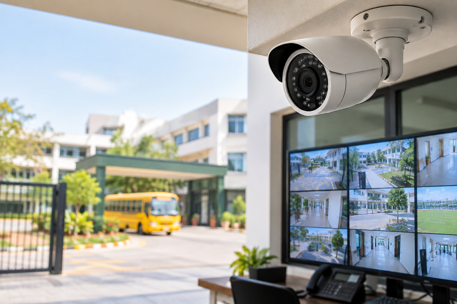 CCTV Surveillance at DPS Patancheru